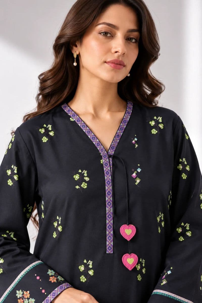 2-PIECE - PRINTED ARABIC LAWN SUIT thumbnail
