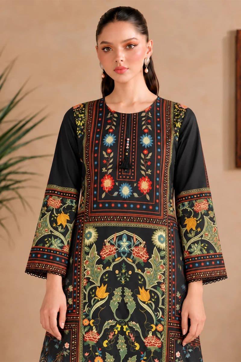 2-PIECE - PRINTED ARABIC LAWN SUIT thumbnail