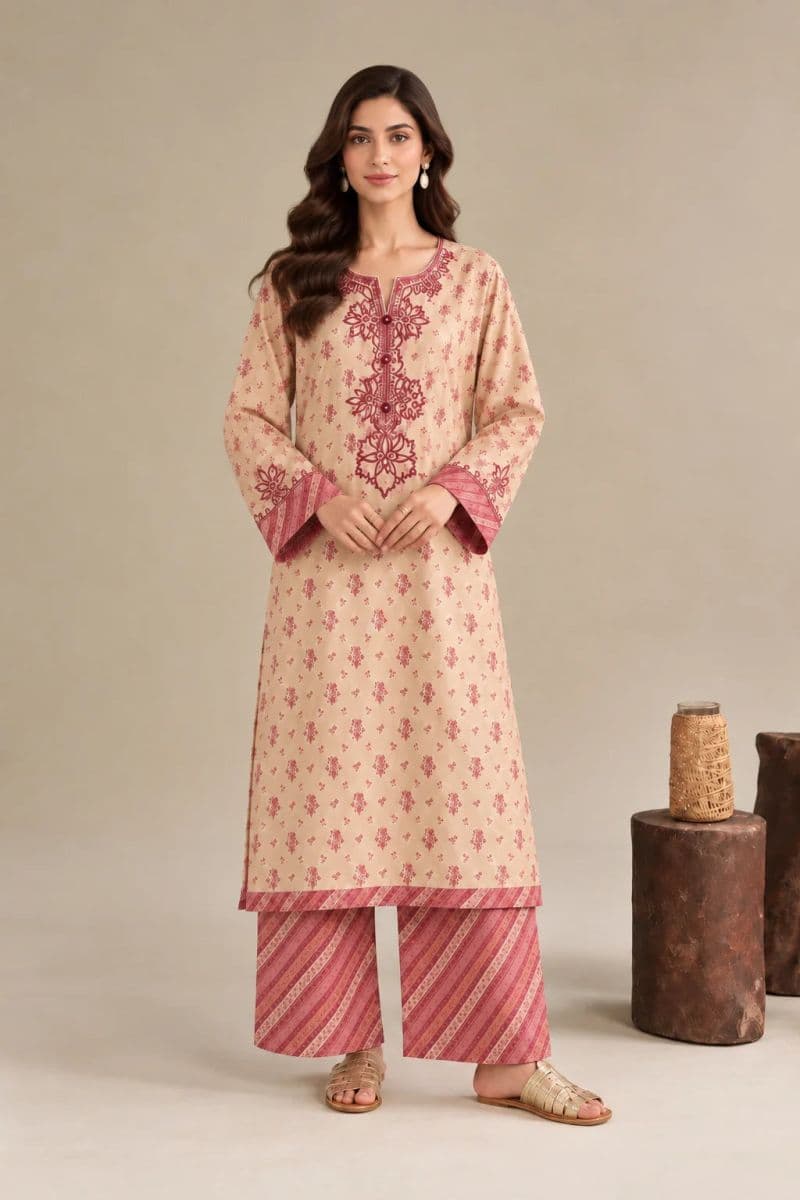 2-PIECE - PRINTED CAMBRIC SUIT thumbnail