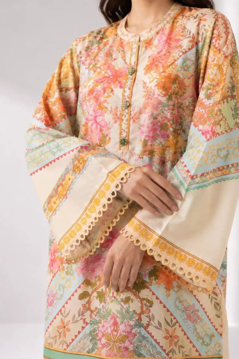 2 Piece - Printed Arabic Lawn Suit thumbnail