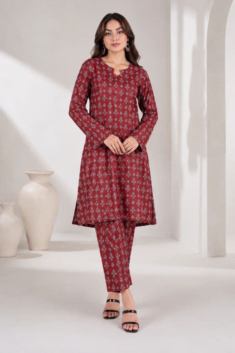 2-PIECE PRINTED CAMBRIC SUIT thumbnail