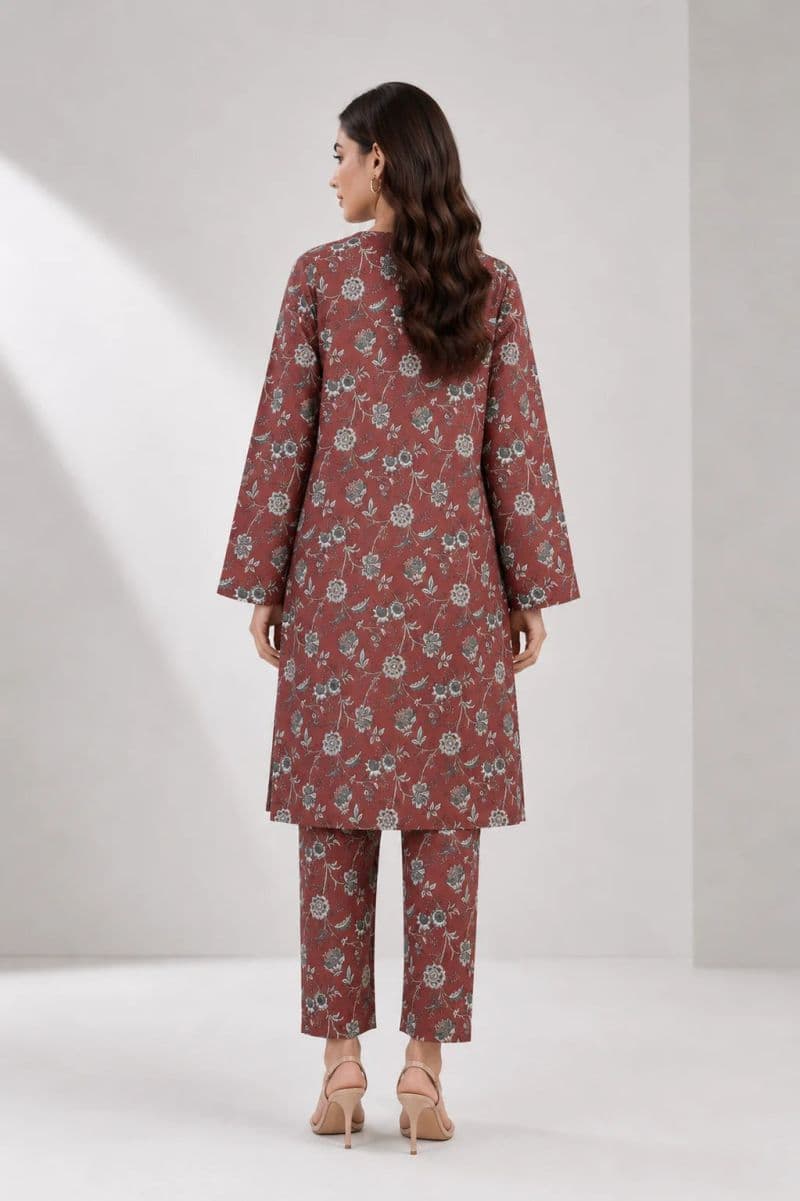 2-PIECE PRINTED CAMBRIC SUIT thumbnail