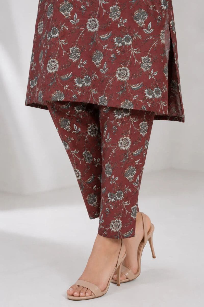 2-PIECE PRINTED CAMBRIC SUIT thumbnail