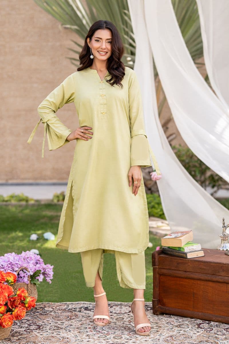 2 Piece - Dyed Silk Suit thumbnail