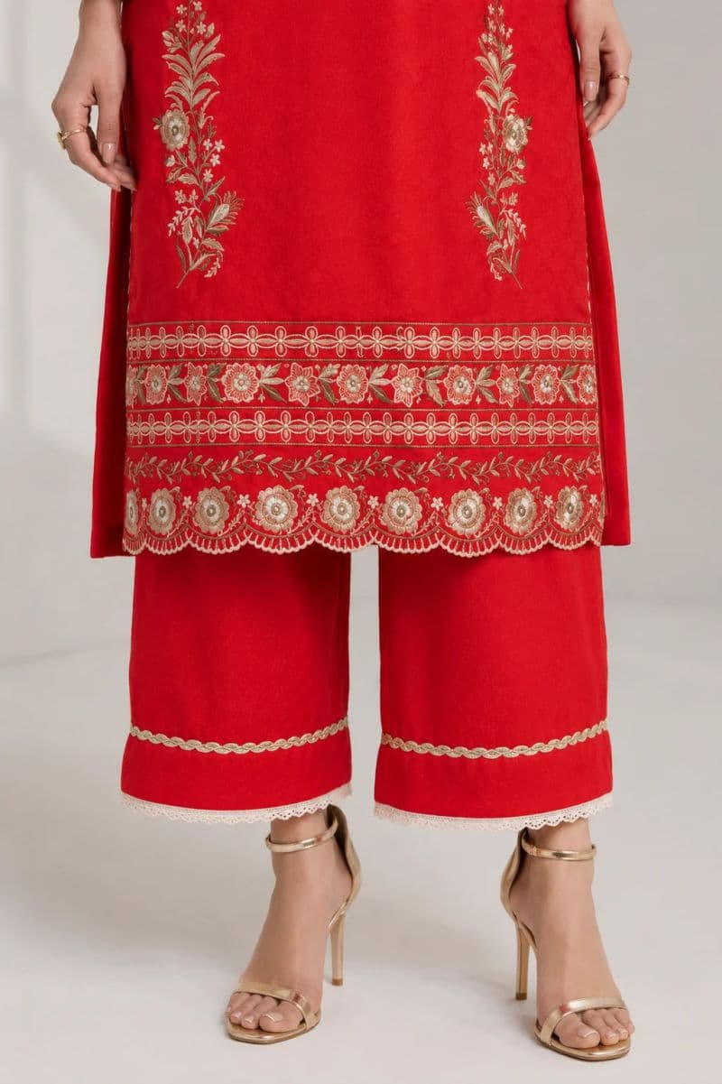2 Piece - Embroidered JACQUARD Suit thumbnail