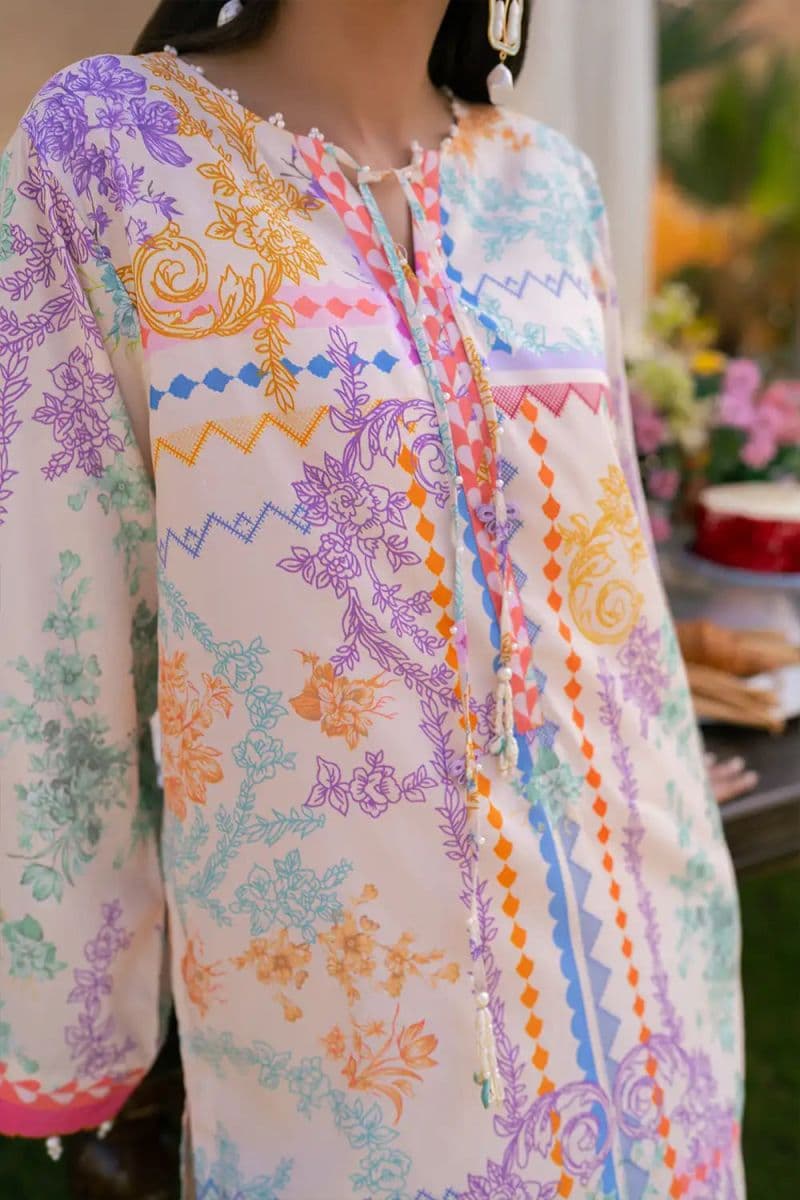 2 Piece - Printed Arabic Lawn Suit thumbnail