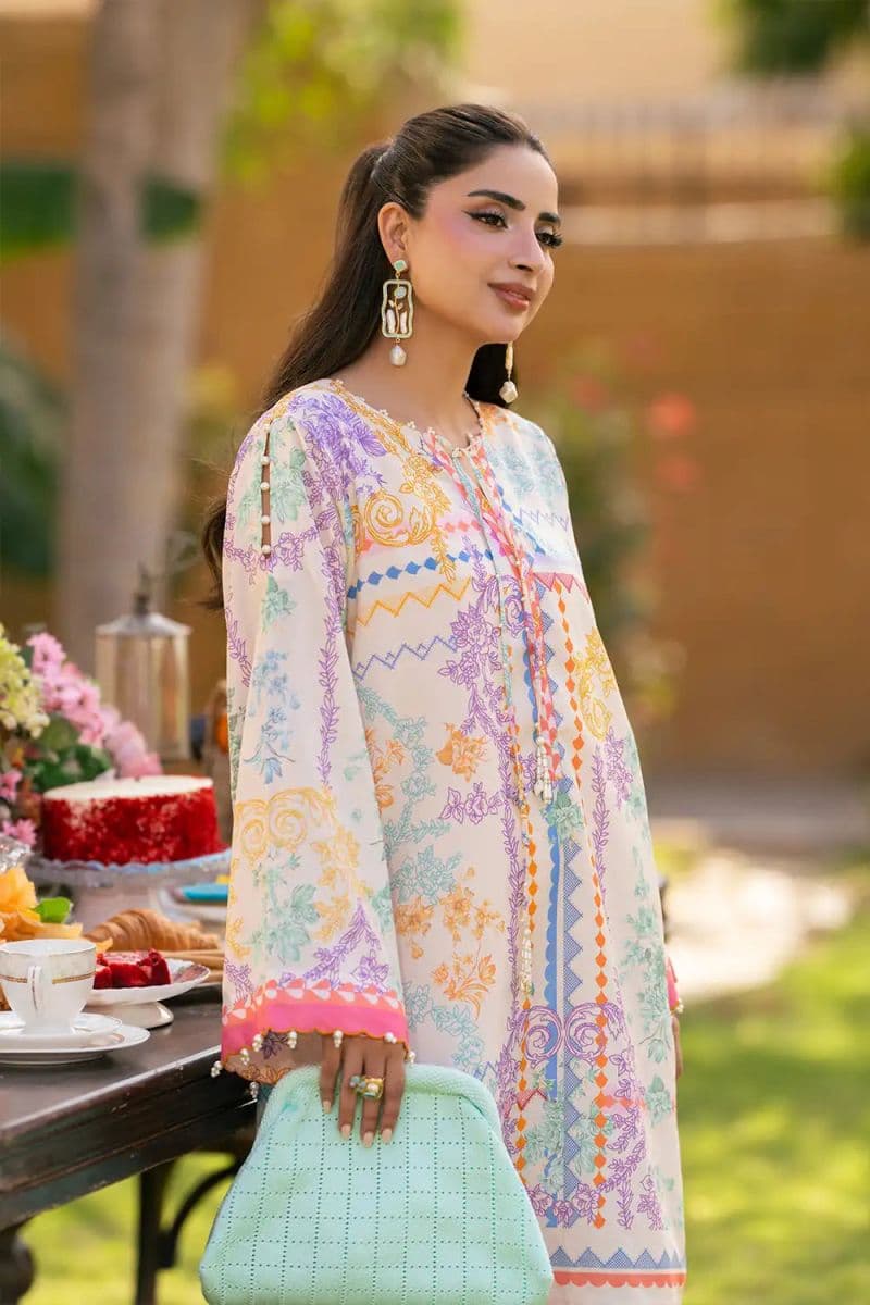 2 Piece - Printed Arabic Lawn Suit thumbnail