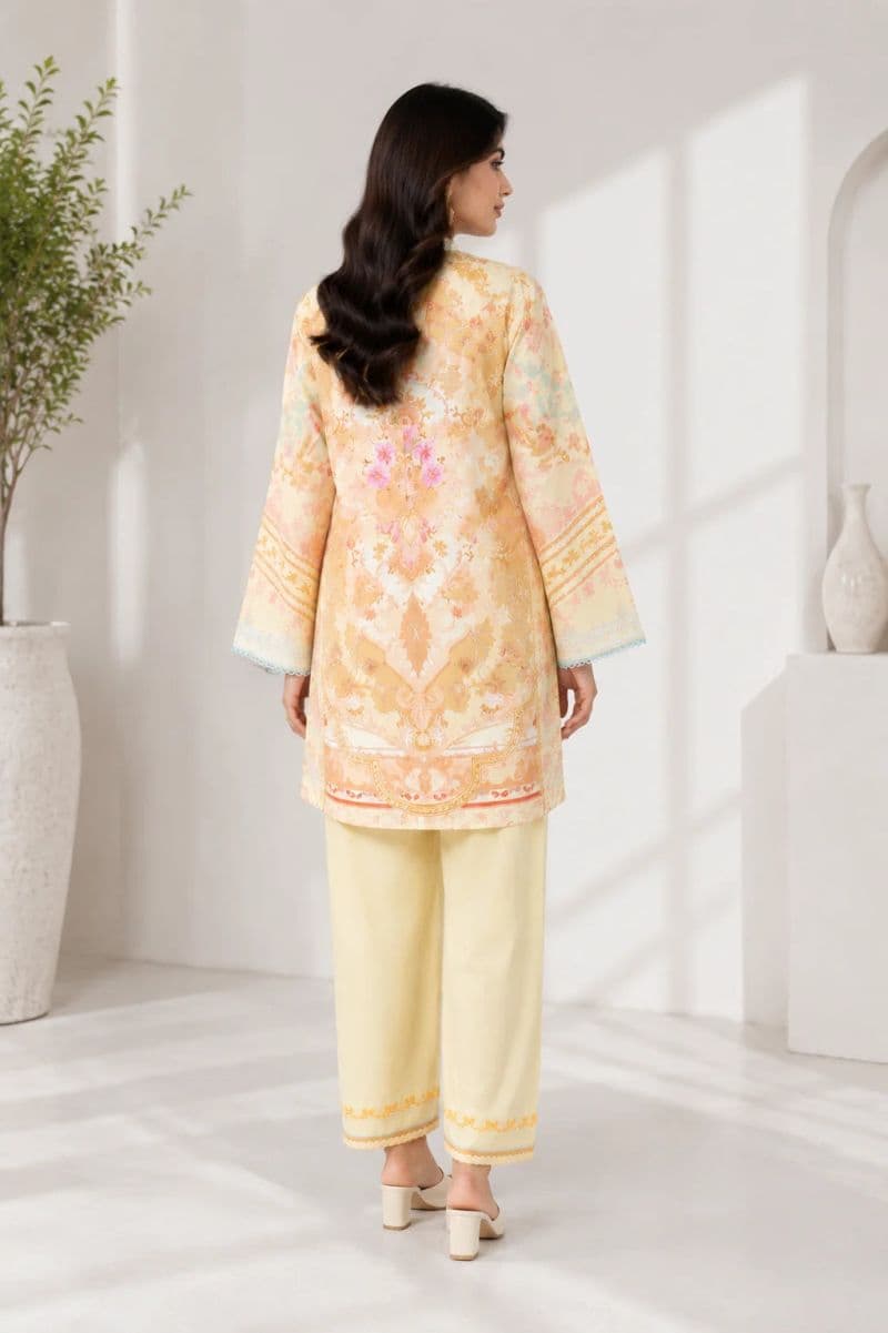 2 Piece - Printed Arabic Lawn Suit thumbnail