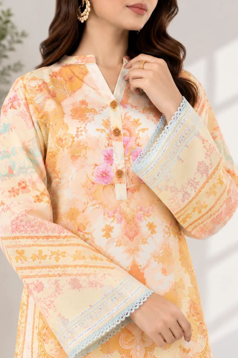 2 Piece - Printed Arabic Lawn Suit thumbnail