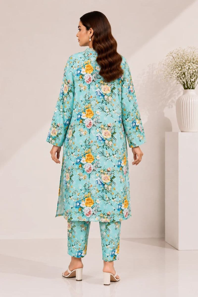 2 Piece - Printed Linen Suit thumbnail