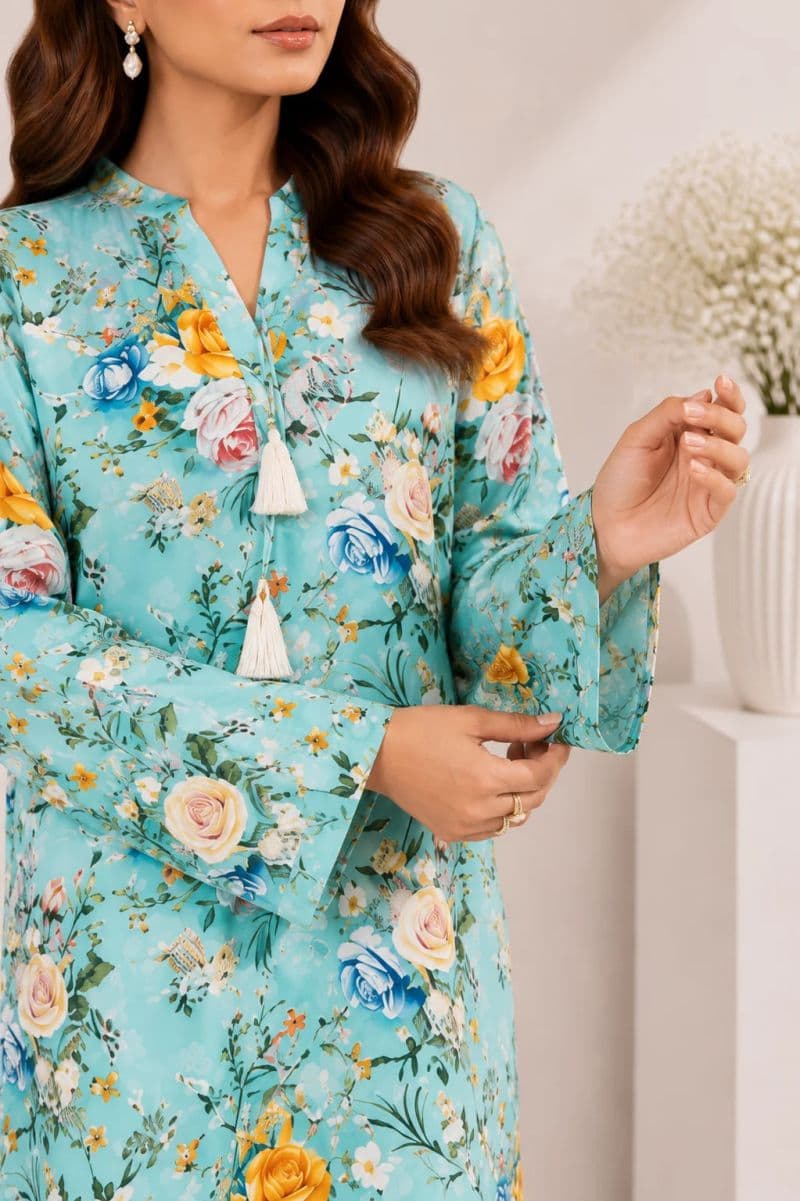 2 Piece - Printed Linen Suit thumbnail