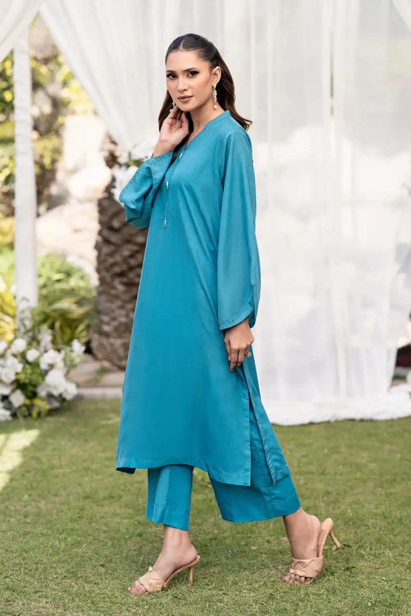 2 Piece - Dyed Silk Suit thumbnail