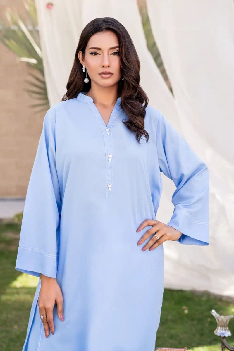 2 Piece - Dyed Silk Suit thumbnail