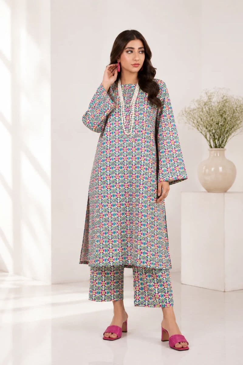 2 Piece - Printed Lawn Suit thumbnail
