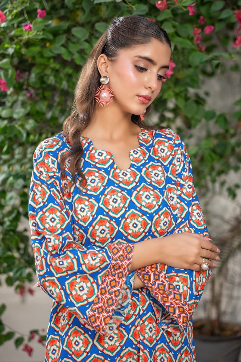 2 Piece - Printed Linen Suit thumbnail