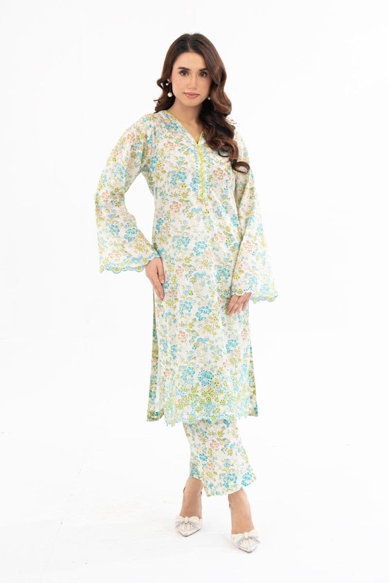 2 Piece - Embroidered Lawn Suit thumbnail