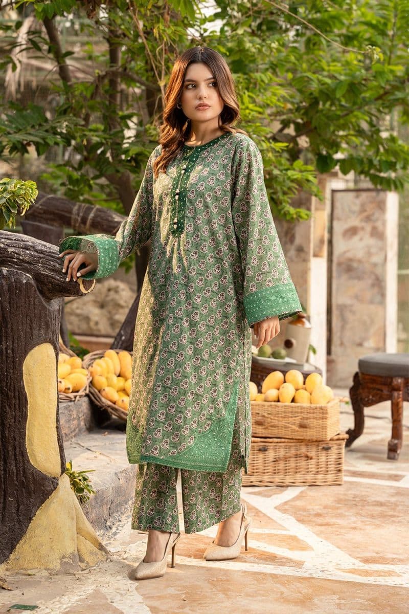 2 Piece - Printed Lawn Suit thumbnail