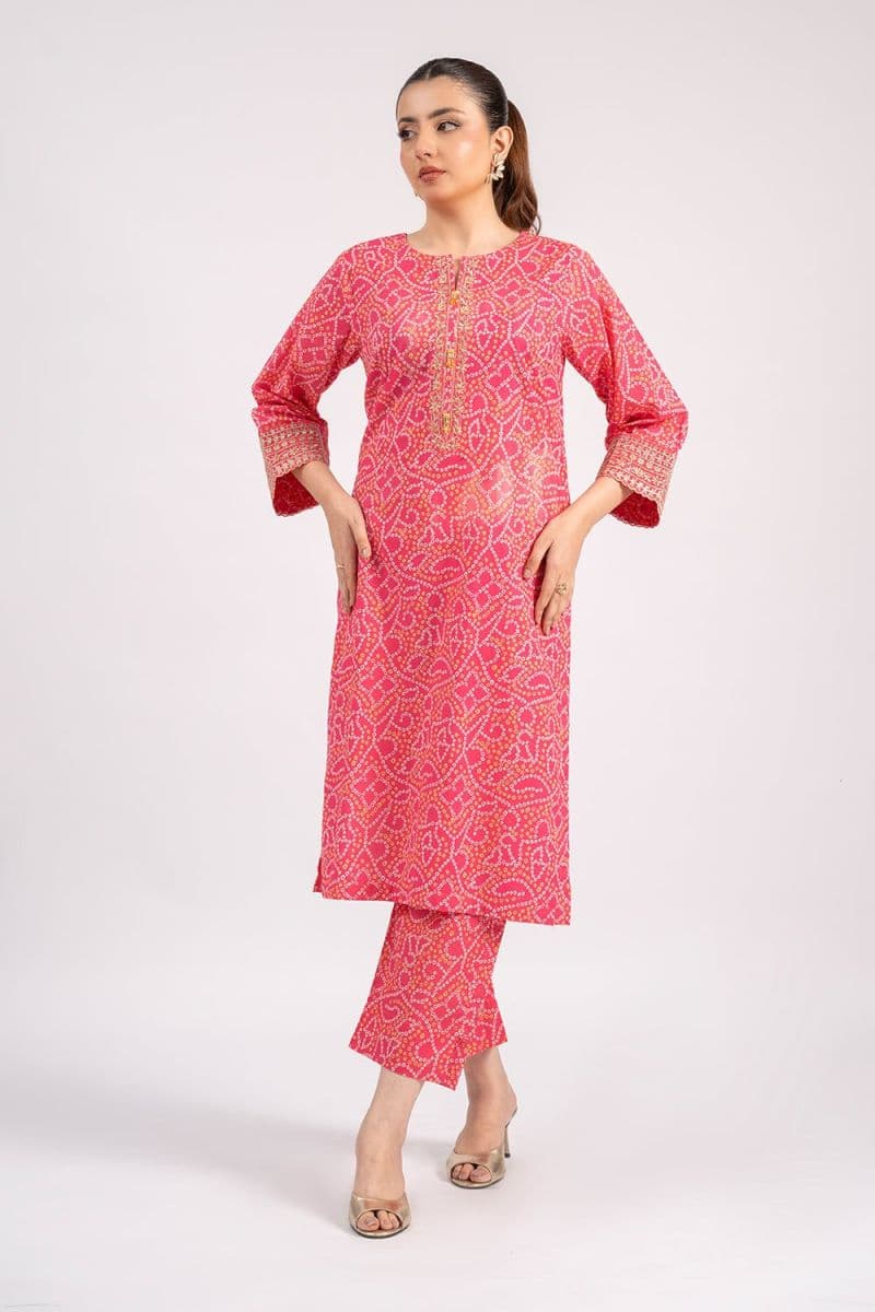 2 Piece - Printed Lawn Suit thumbnail