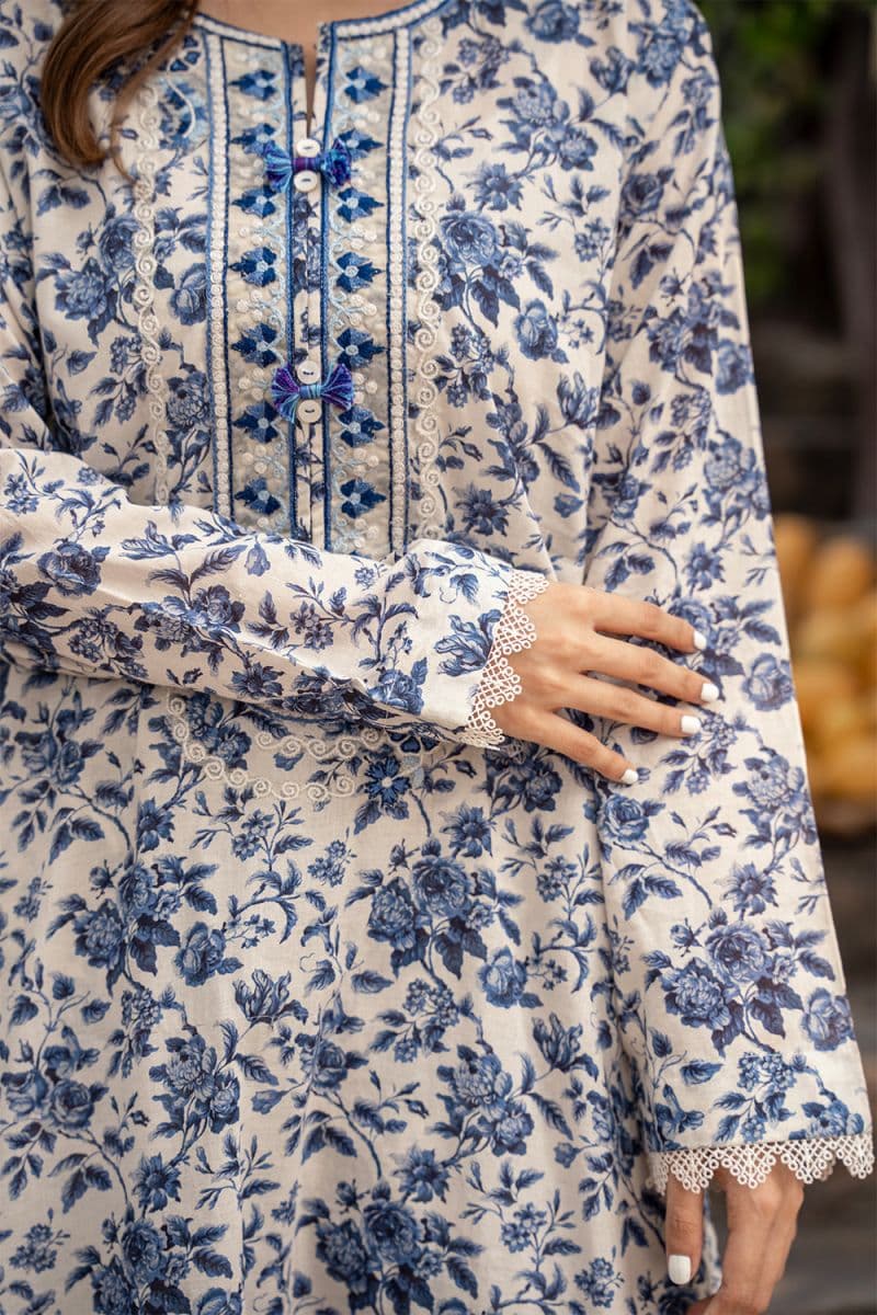 2 Piece - Embroidered Lawn Suit