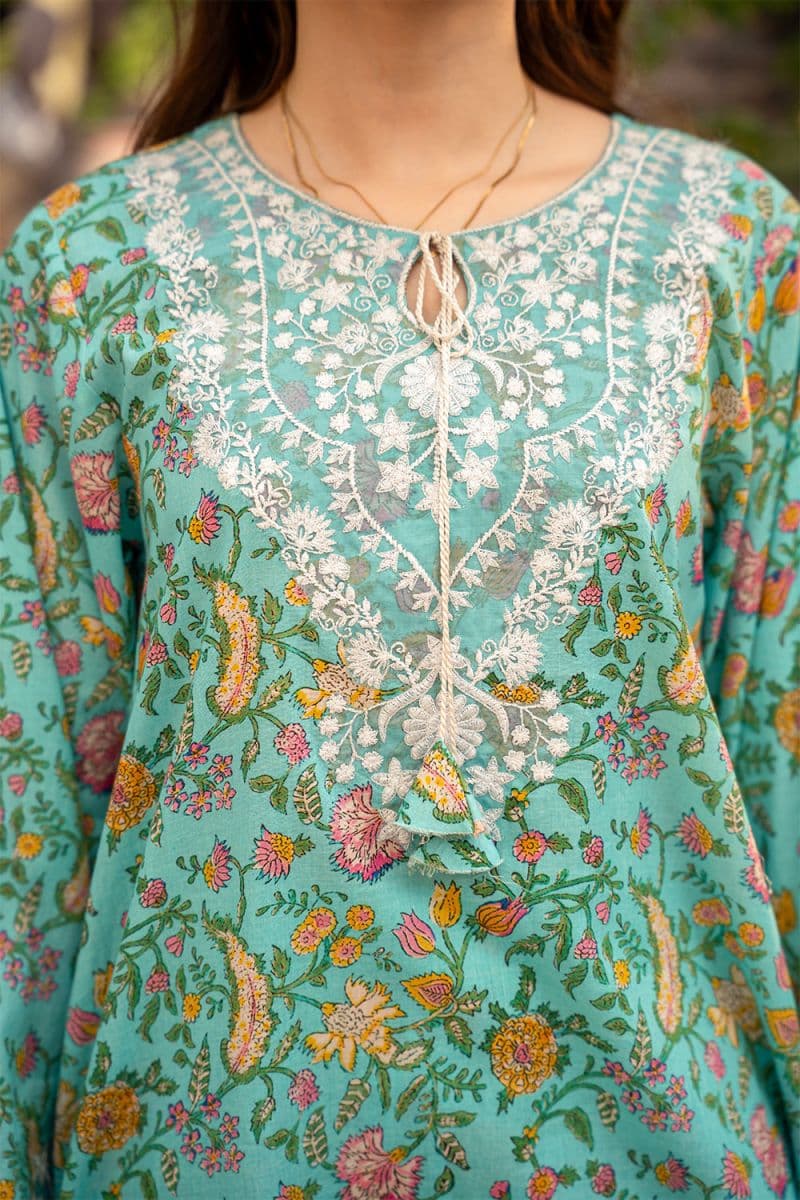 2 Piece - Embroidered Lawn Suit