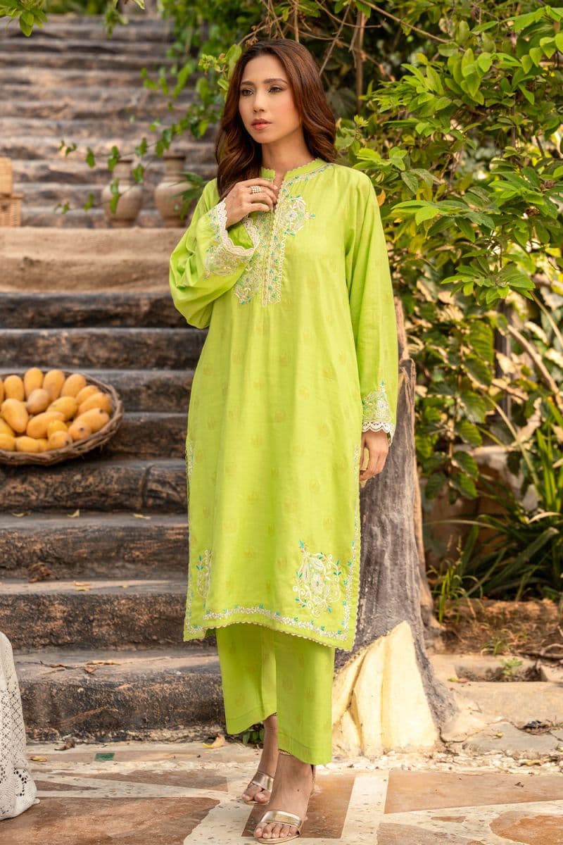 2 Piece - Embroidered Jacquard Suit thumbnail