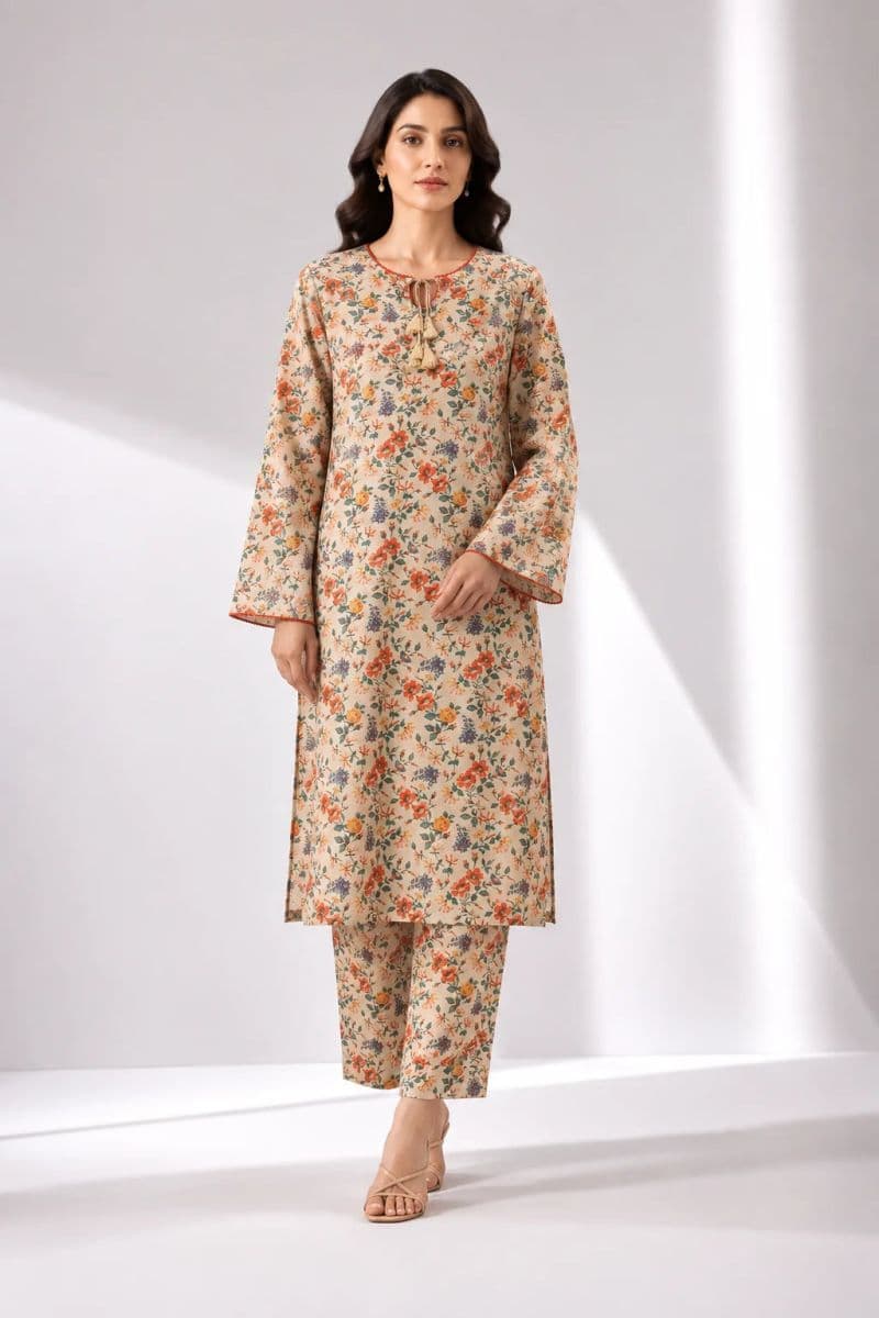 2 Piece - Printed Lawn Suit thumbnail