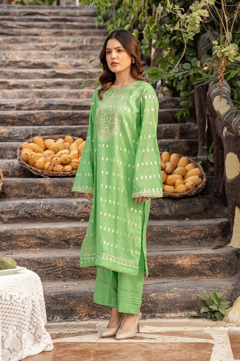 2 Piece - Embroidered Jacquard Suit thumbnail