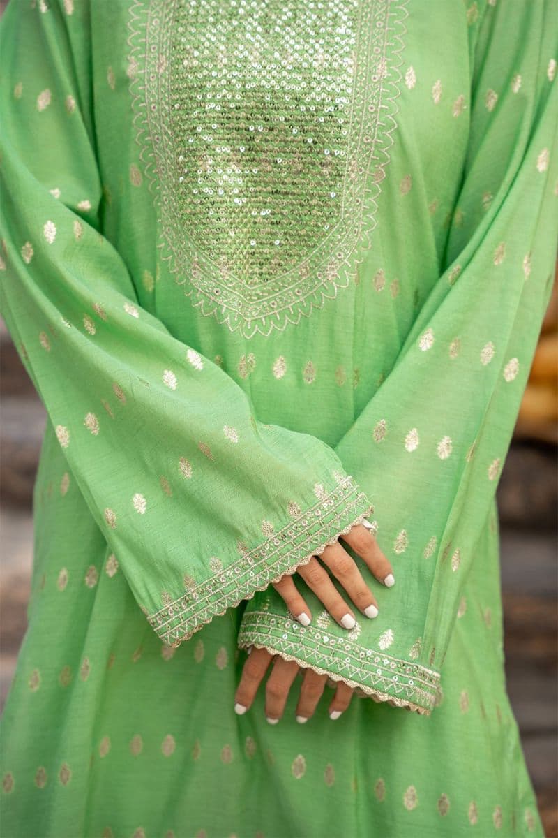 2 Piece - Embroidered Jacquard Suit thumbnail
