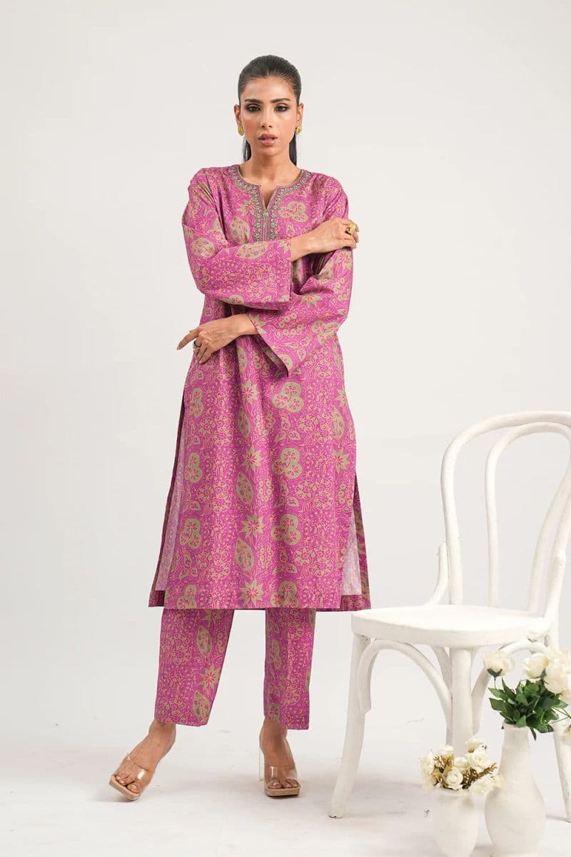 2 Piece - Printed Lawn Suit thumbnail