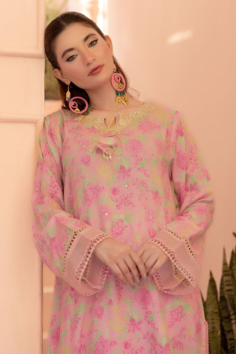 2 Piece - Embroidered Viscose Suit thumbnail