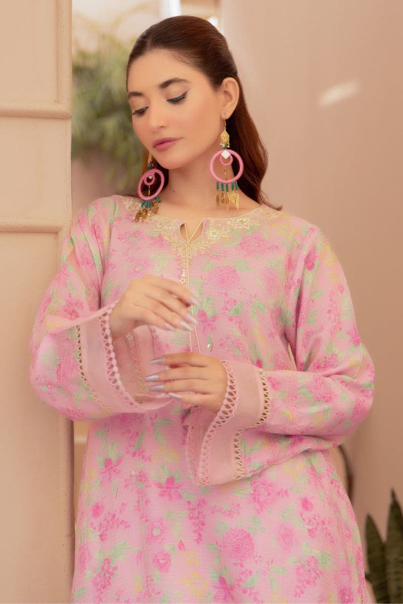 2 Piece - Embroidered Viscose Suit thumbnail