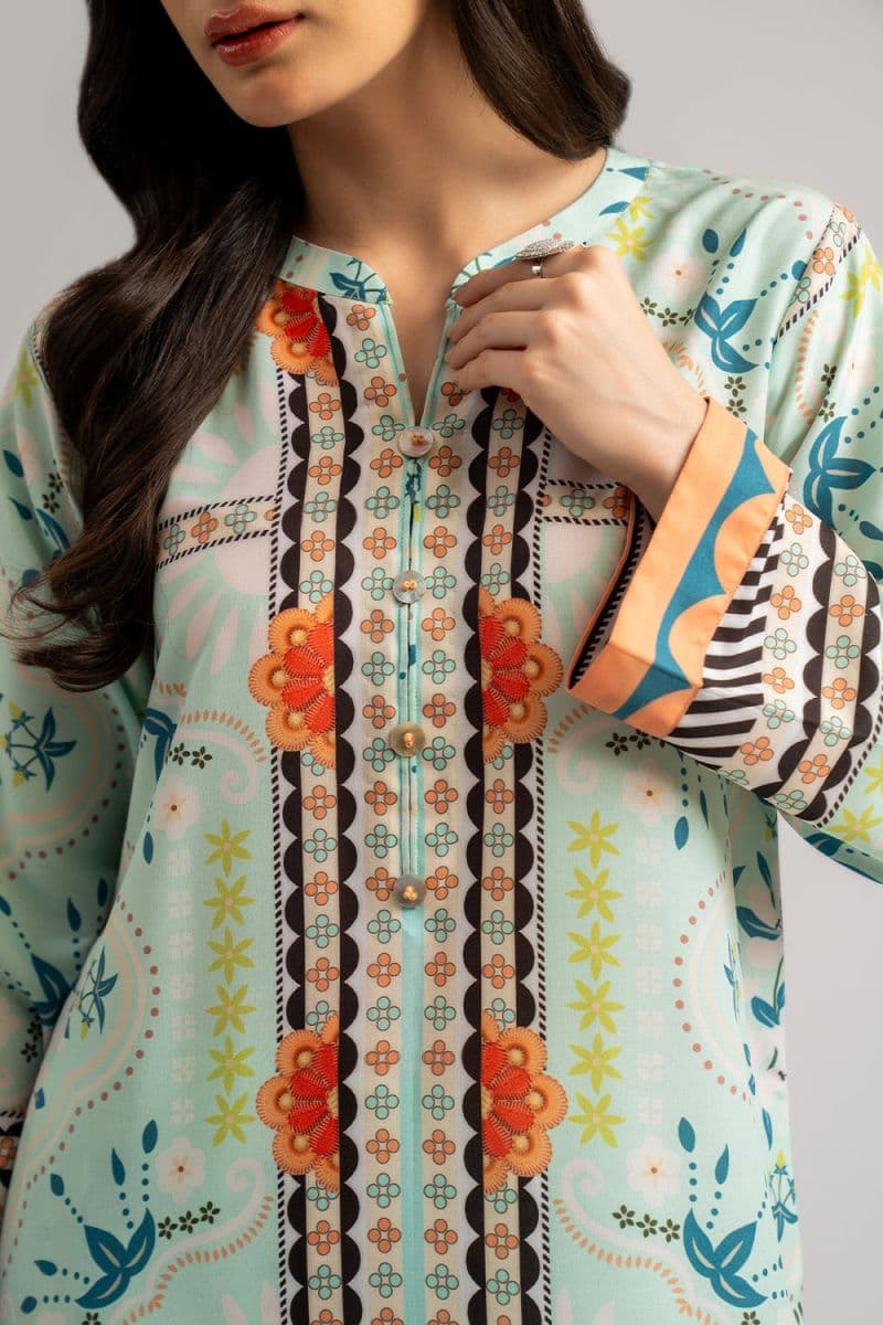 2 Pc Lawn Printed Stitched Suit thumbnail