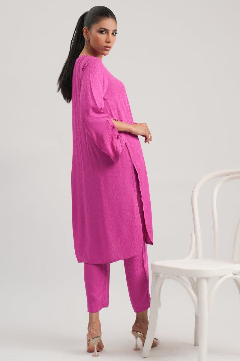 2PC Dobby Dyed Stitched Suit thumbnail