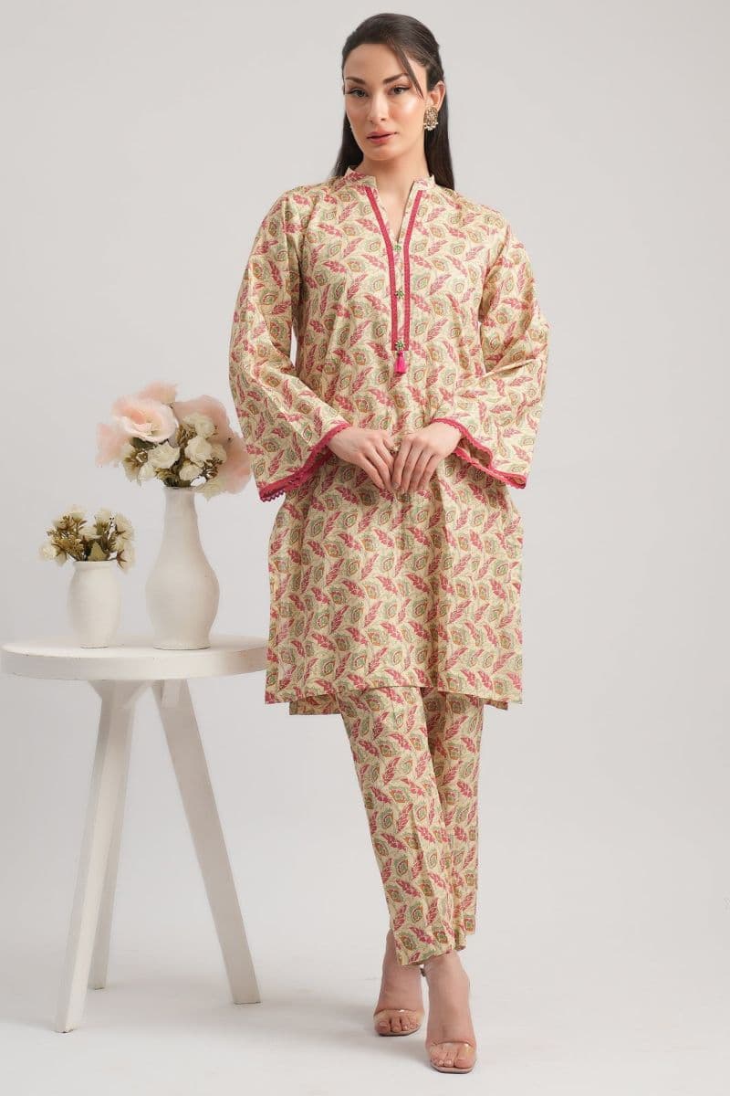 2 Piece - Printed Lawn Suit thumbnail