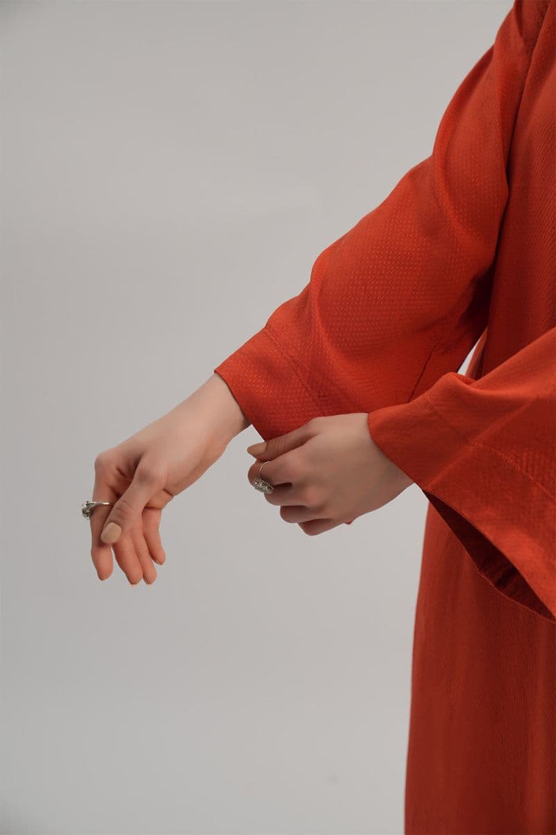 2 Pc Dobby Dyed Stitched Suit thumbnail