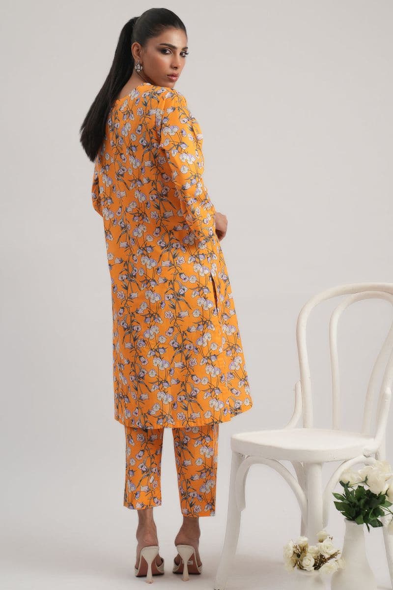 2PC Cotton Lawn Printed Stitched Suit thumbnail
