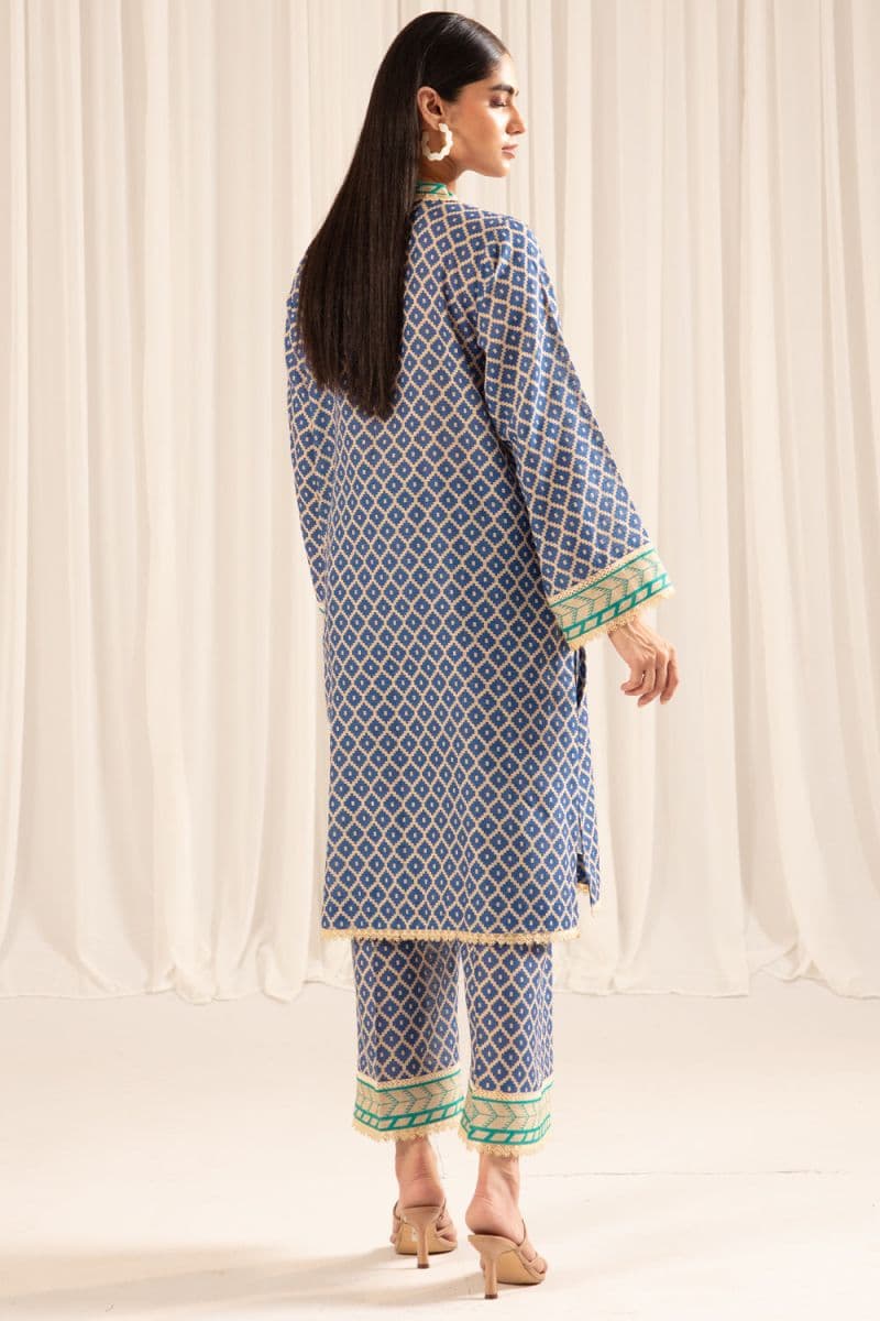 2 Piece - Printed Khaddar Suit thumbnail
