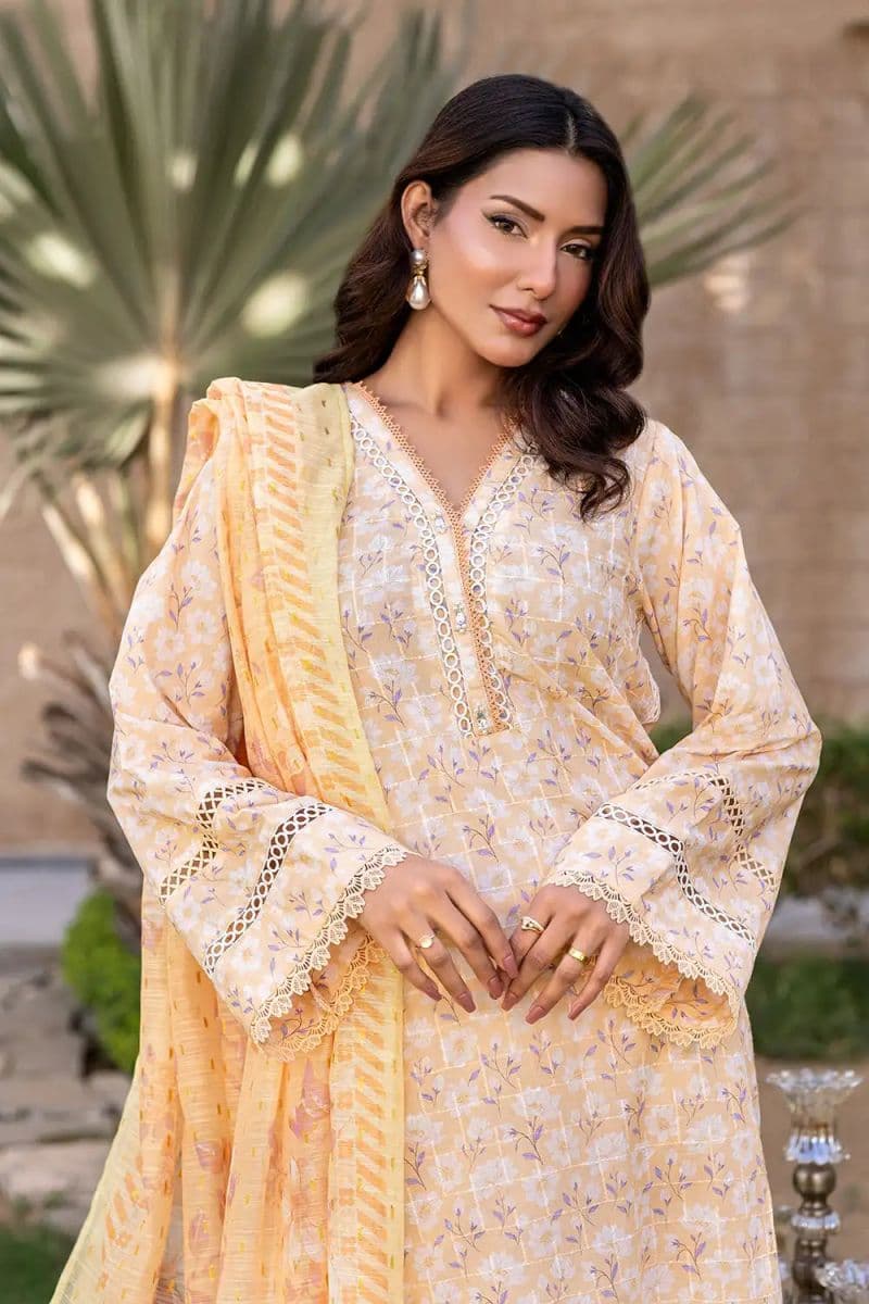 3 Piece - Printed Printkari Suit thumbnail