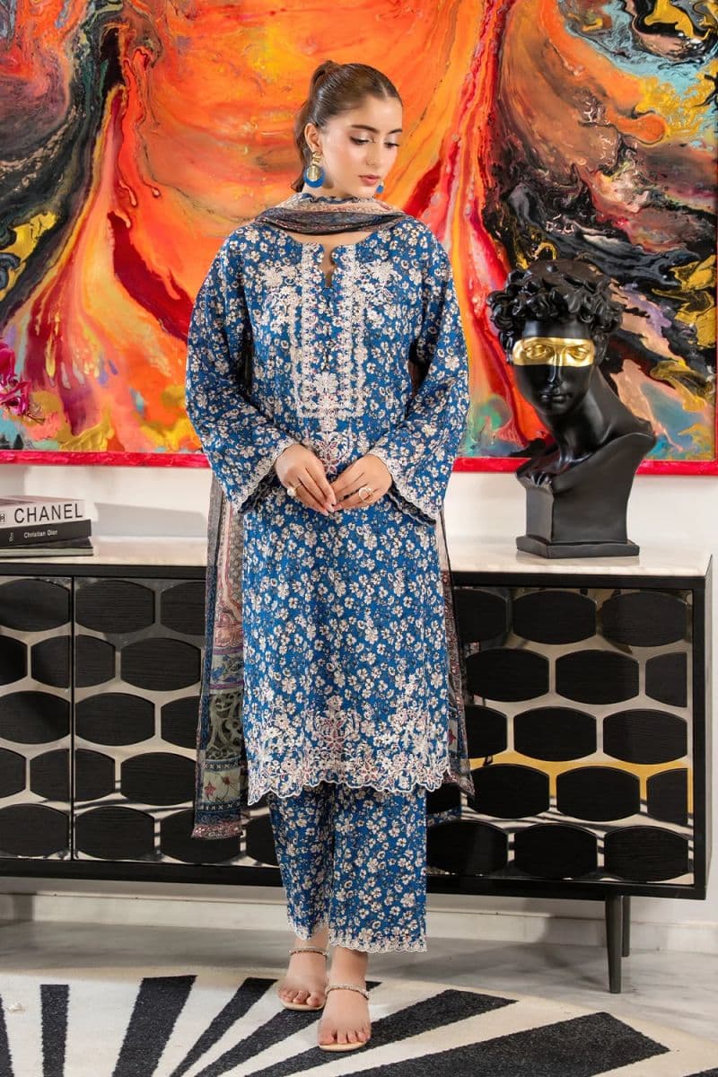 3 Piece - Embroidered Lawn Suit thumbnail