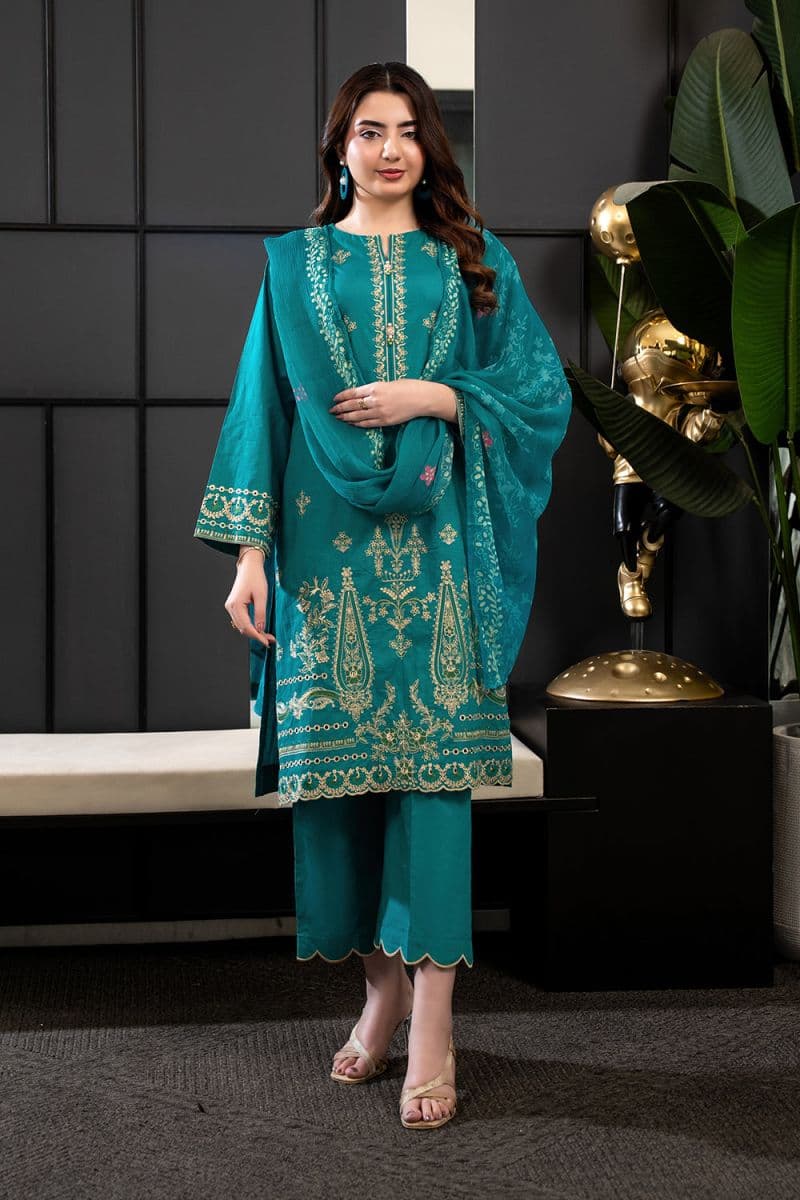 3 Piece - Embroidered Lawn Suit thumbnail