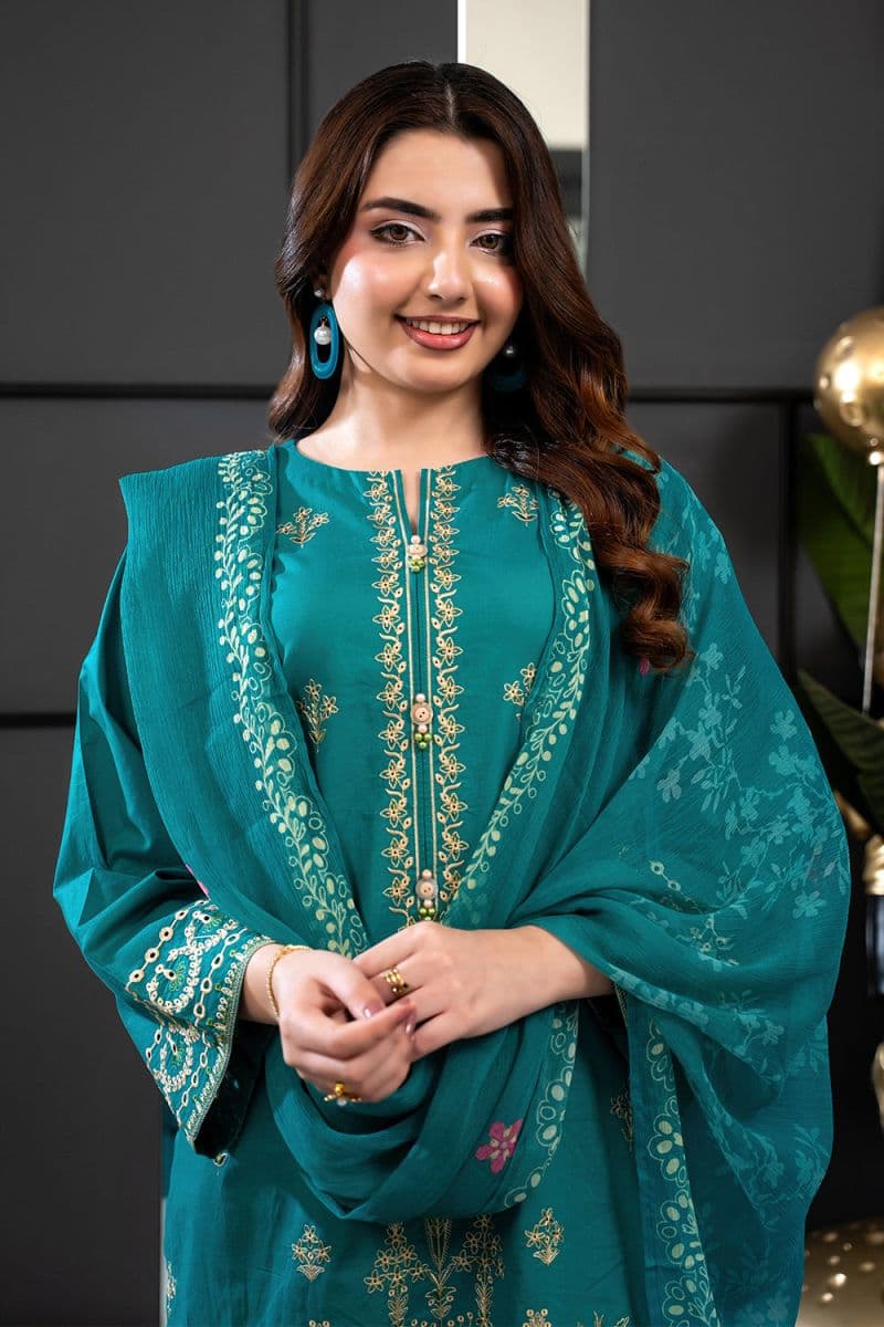 3 Piece - Embroidered Lawn Suit thumbnail