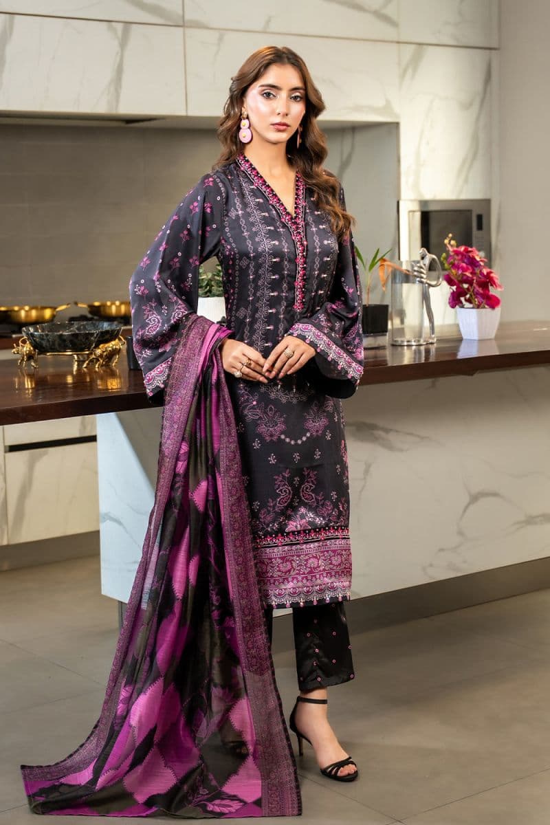 3 Piece - Embroidered Silk Suit thumbnail