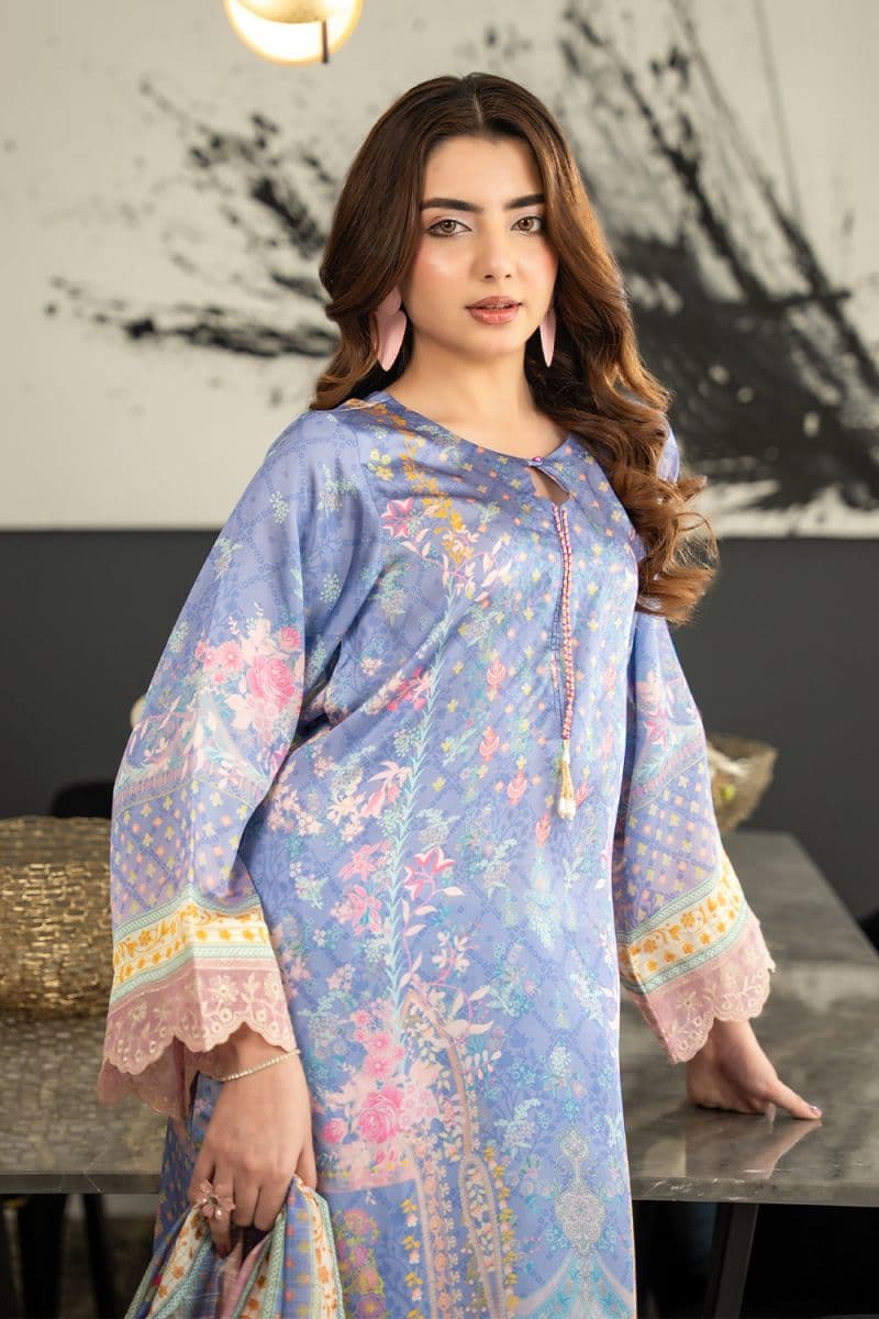 3 Piece - Printed Silk Suit thumbnail