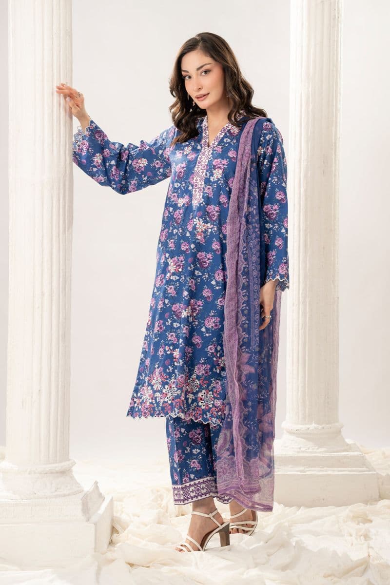3 Piece - Embroidered Lawn Suit