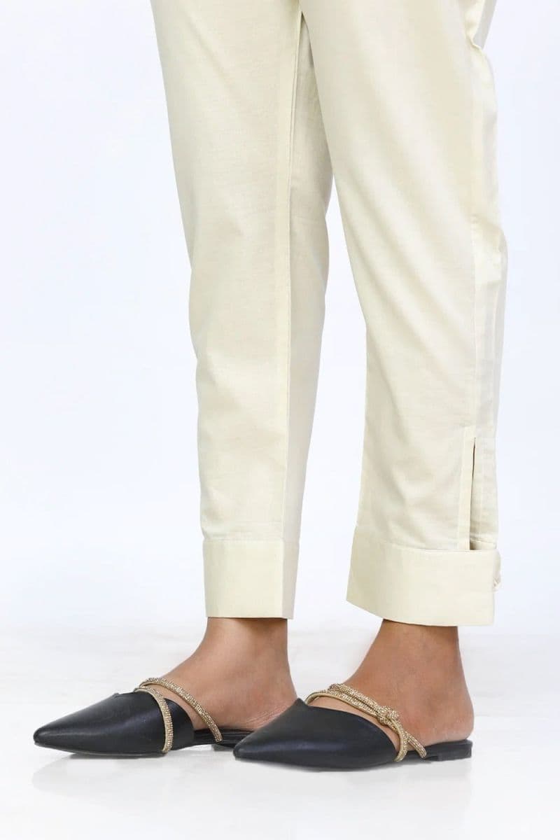 Beige Cambric Dyed Trouser thumbnail