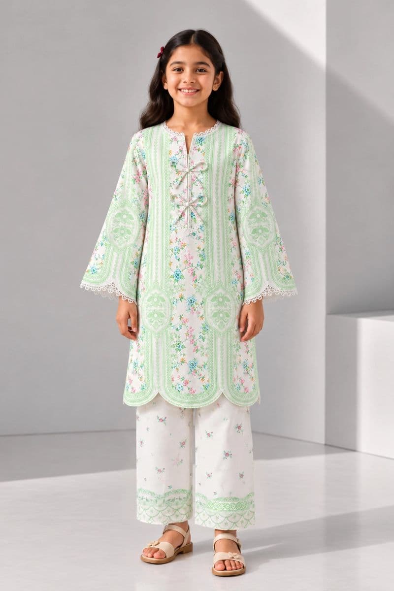 2 PIECE - PRINTED LAWN SUIT thumbnail
