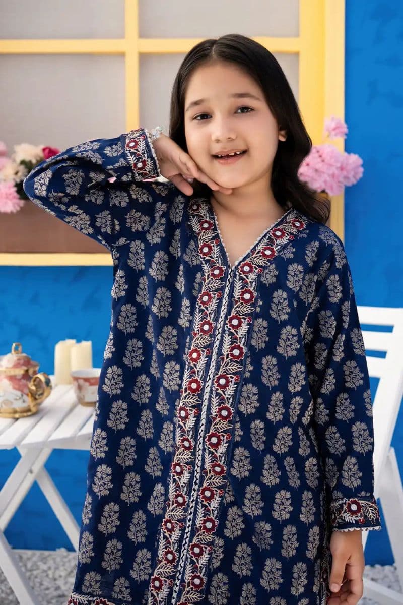2 Piece - Embroidered Jacquard Suit