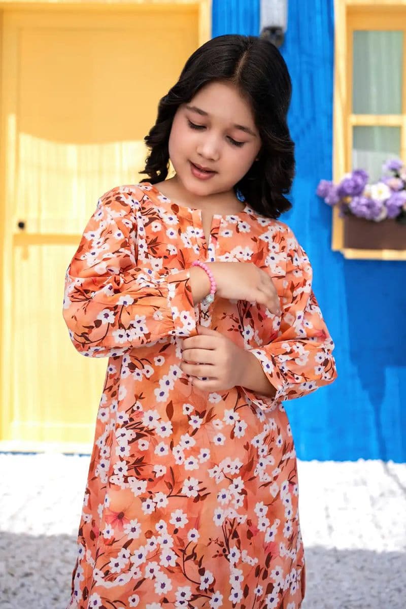 2 Piece - Printed Cotton Lawn Suit