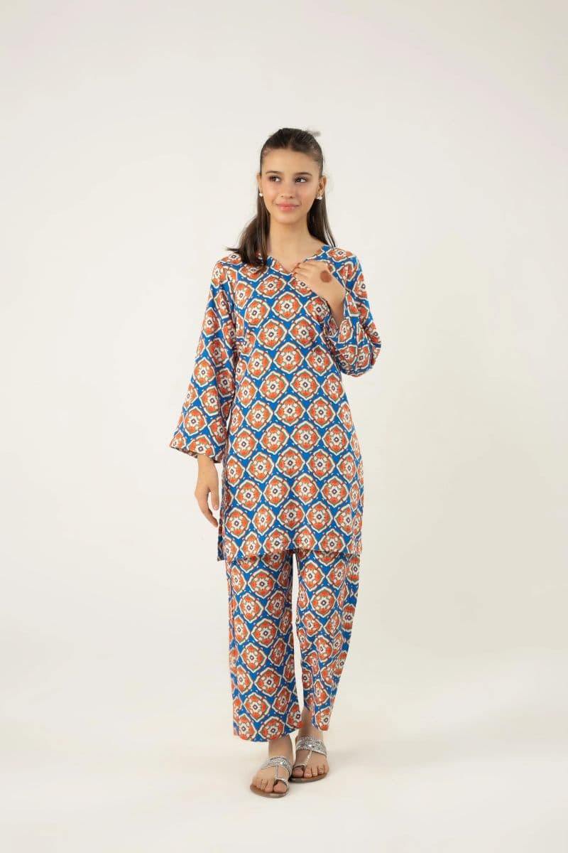 2 Piece - Printed Cambric Suit thumbnail