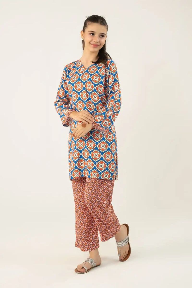 2 Piece - Printed Cambric Suit thumbnail